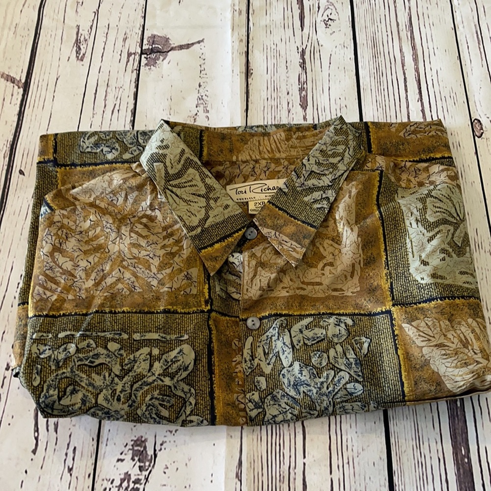 Tori Richard muted Hawaiian Shirt